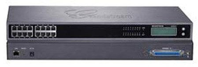 Gateway VoIP 48 port FXS, 48 linja fikse analoge, për zyrë, ngjyrë e zezë