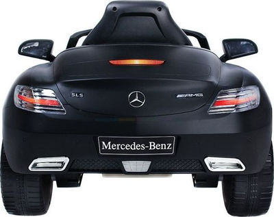 Makinë lodër me bateri Mercedes Benz SLS AMG, 6V, për kalamaj, e zezë