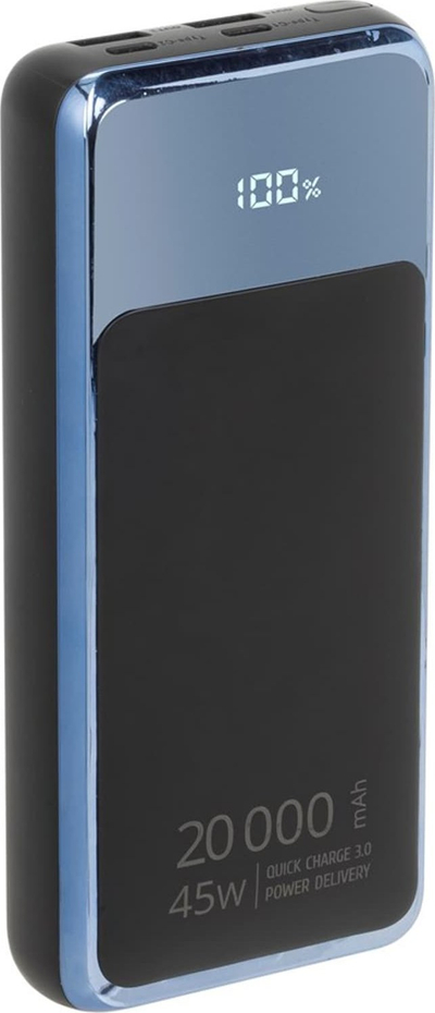 Надворешна батерија Powerbank Baseus 20000mAh, 45W, QC PD, црна