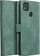 Këllëf telefoni Forcell Tender Book për Xiaomi Redmi 9C, tip portofol, lëkurë eco, jeshil