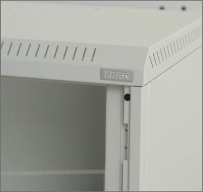 Dulap muri për rrjet Triton RBA 19", 18U, 515 mm, gri e hapur