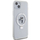 Kapak telefoni Karl Lagerfeld Ringstand Karl and Choupette, MagSafe, transparent