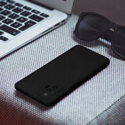 Husë soft për telefon Xiaomi Redmi Note 13 5G, silikon i butë, e zezë
