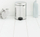 Kosh plehrash Brabantia New Icon, 5L, çelik inox, argjendtë