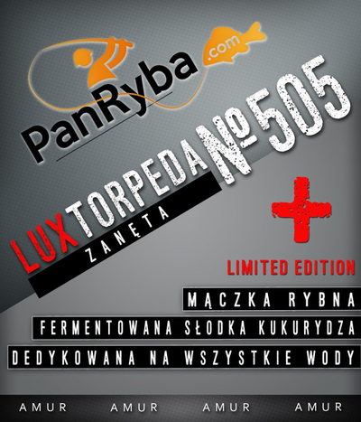 Karrem pluhur Pan Ryba 505+ Luxtorpeda, 1kg, method feeder