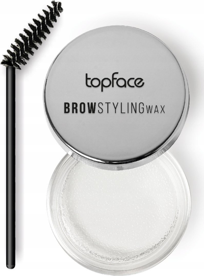 Восок за веѓи Topface Brow Styling Wax, проѕирен, долготрајна фиксација