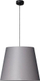 Llambë varëse Lampex Dina 586/1, 1x40W E27, diametër 40 cm, gri