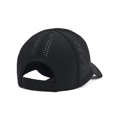 Kapelë sportive Under Armour Launch Adjustable, rrjetë ajrosëse, e rregullueshme, e zezë