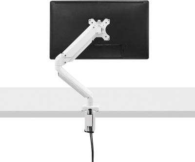 Krah monitori Fellowes Platinum, deri 40", me gaz, i bardhë