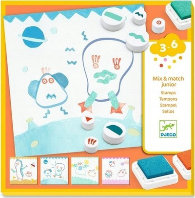 Set vulash Djeco Up and Away, 16 karta, 7 vula, shumëngjyrësh