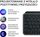 Tastierë Logitech MX Keys S, pa tela, Bluetooth, graphite