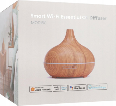Difuzor aromash Meross MOD150HK, 400ml, smart me WiFi, me drita LED RGB