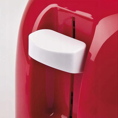 Toaster Girmi TS11, 800W, 6 nivele thekje, i kuq