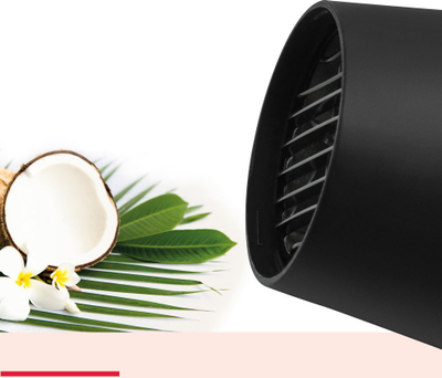Tharëse flokësh Revlon Beauty Smoothstay, me vaj kokosi, me difuzer, e zezë