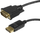 Kabllo DisplayPort në DVI Maclean MCTV-715, 1.8m, 4K 30Hz, e zezë