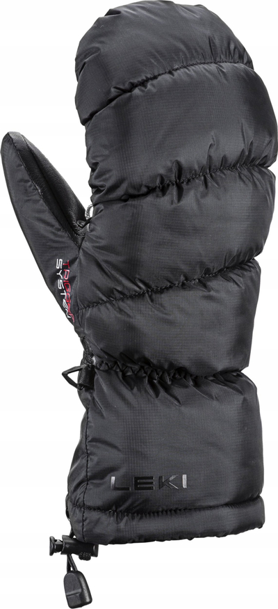 Doreza ski Leki Glace 3D Mitt, për goca, Extra Warm, të zeza