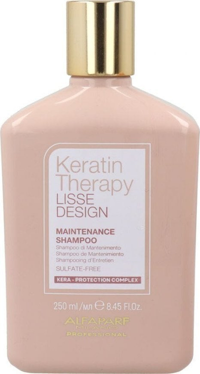 Шампон за коса Алфапарф Кератин Терапија Лис Дизајн Мејнтенанс, 250 ml, за исправена коса
