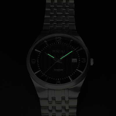 Orë dore Prim Slim Titanium 2022 W01P.13166.B