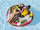 Dyshek uji Bestway Inflatable Island, diametër 188 cm, PVC, shumëngjyrësh