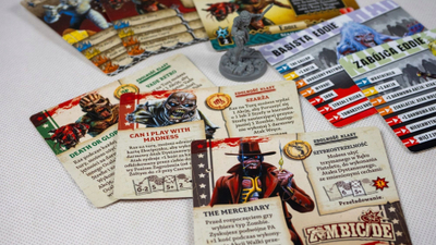 Zgjerim loje tavoline Portal Games Iron Maiden Expansion Pack Set 2, 6 miniatura Eddie, me karta dhe rregulla shtesë