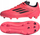 Këpucë futbolli Adidas F50 League FG MG Jr IF1377, për kalamaj, për bar natyral edhe sintetik, rozë