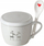 Filxhan Boltze Home Lovelies Pattern 2, 600 ml, me kapak dhe lugë, gri e çelët