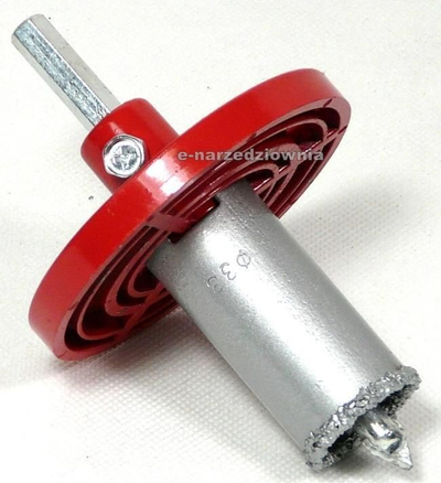 Set sharra rrethore tungsten Geko, 22-73mm, 9 copë, argjendtë