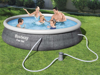 Pishinë Bestway Fast Set, 13FT,396 x 84 cm