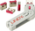 Set bllokues USB Lindy 40450, 4 copë, me çelës sigurie, gri e kuqe