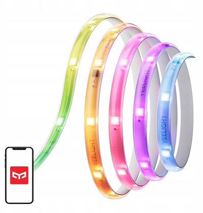 Интелигентна LED лента Yeelight D1 RGBIC, 20 m, повеќебојна