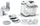 Makinë kuzhine Bosch Series 2 MUMSAW01, 700W, enë plastike, e bardhë