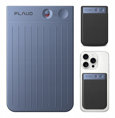 Diktafon Plaud AI Note, 64GB, reduktim zhurme AI, blu