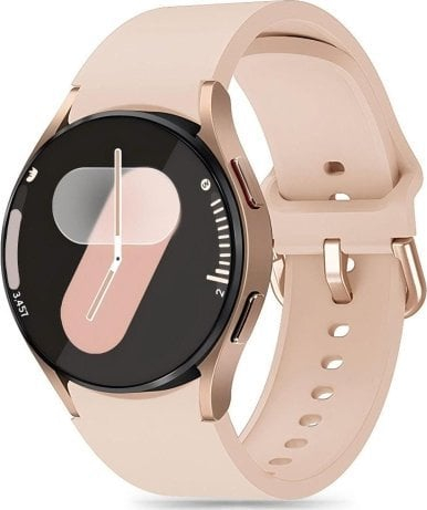 Rrip ore Tech-Protect Silicone për Samsung Galaxy Watch 4 5 5 Pro 6 7 FE, TPU, kafe