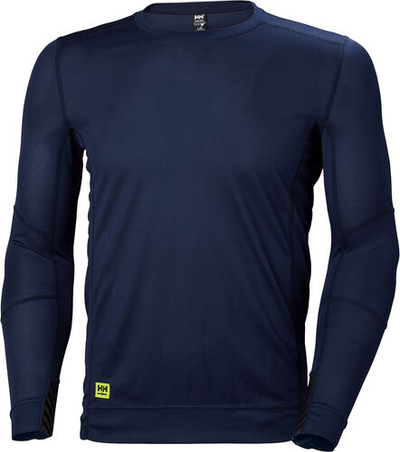 Bluzë termike Helly Hansen LIFA, mëngë të gjata, për punë, blu navy