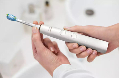 Furçë dhëmbësh elektrike Philips Sonicare DiamondClean 9000 HX9911/94, me modalitete pastrimi, gold