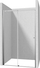 Derë dushi Deante Kerria Plus, 110 cm, xham transparent, krom