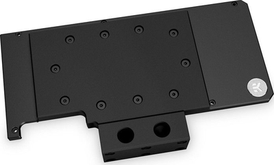 Backplate aktiv me ujë EKWB EK-Quantum Vector RE RTX 3080 3090, për karta grafike NVIDIA, acetal, i zi
