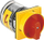 Çelës rrotullues industrial 7GN2592U25, 4 pole, 25A, i kuq e verdhë