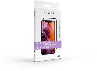 Xham mbrojtës FIXED FullGlue Cover, për Honor 90 Lite 5G, 2.5D, i zi