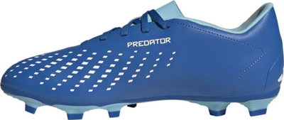 Këpucë futbolli për burra Adidas Predator Accuracy.4 FxG, për fushë të thatë, blu