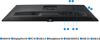Monitor Samsung S60A, 32" LED, QHD, i zi