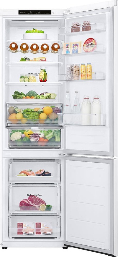 Frigorifer LG GBV3200DSW, 387L, 203cm, i bardhë