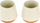 Set filxhanësh espresso Fellow Junior Demitasse, 2 copë, qeramike, të bardha