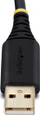 Kabllo USB në Serial StarTech 3ft 1m, USB A në DB9 RS232, me FTDI, e zezë