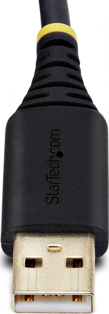 Kabllo USB në Serial StarTech 3ft 1m, USB A në DB9 RS232, me FTDI, e zezë