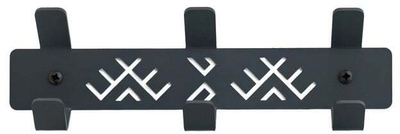 Varëse muri Cometic PK253 R3, metal, 3 grepa, anthracite