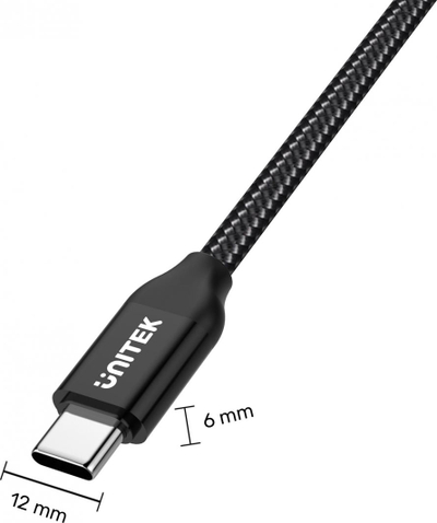 Kabllo Unitek Mobile USB (C14059BK), 2 m, e zezë