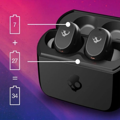 Dëgjuese Skullcandy Dime 3, True Wireless Stereo (TWS), të zeza