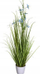 Lule artificiale për zbukurim Home Styling Collection Field Flowers, 100 cm, me vazo