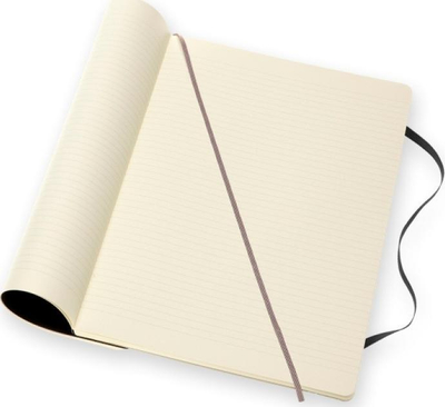 Bllok shënimesh Moleskine Classic me vija, A4, 192 faqe, i zi